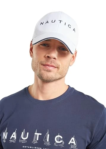 Robson Men's Snapback Cap White