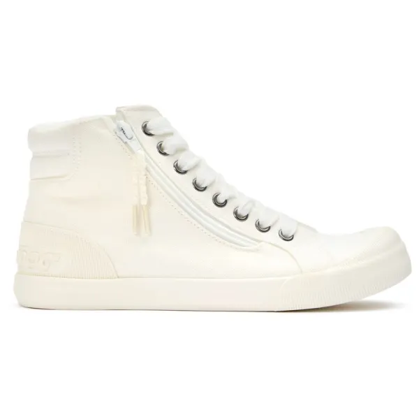 Rocket Dog Jazzin Hi Trainers - White