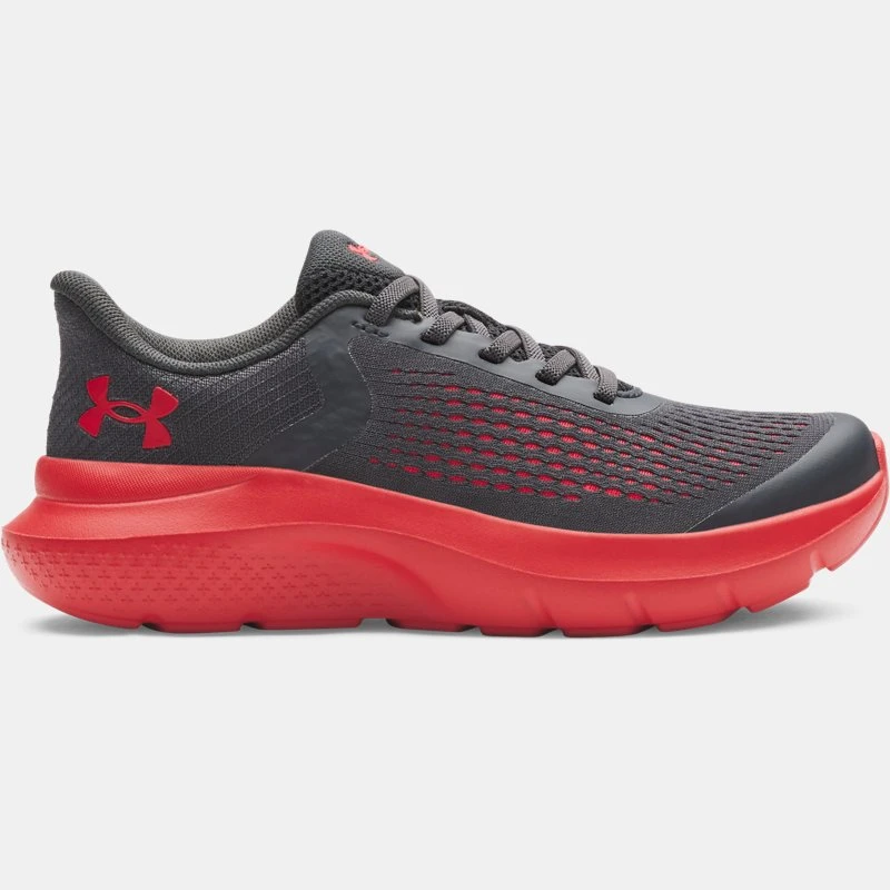 Rogue AL Boys Pre chool Running Shoes Anthracite / Red / Red Gray