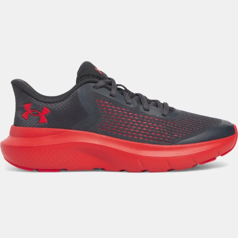 Rogue Boys Running Shoes Anthracite / Red / Red Gray