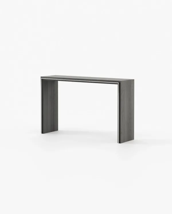 RORY Console Table Grey Eucalyptus Veneer Matte