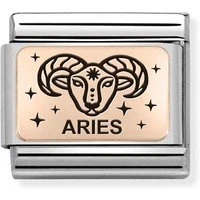 Rose Gold Aries Charm