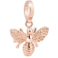 Rose Gold Bee Charm - Rose Gold