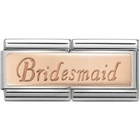 Rose Gold Bridesmaid Charm