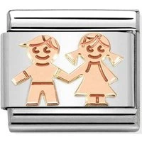 Rose Gold Children Charm