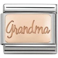 Rose Gold Grandma Charm