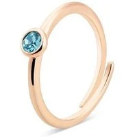 Rose Gold March Adjustable Ring