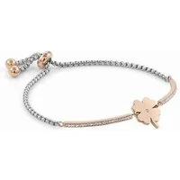 Rose Gold Milleluci Clover Bracelet