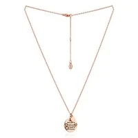 Rose Gold Mother & Daughter Necklace - Rose Gold