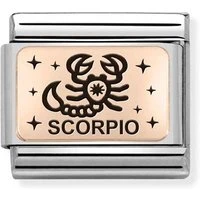 Rose Gold Scorpio Charm