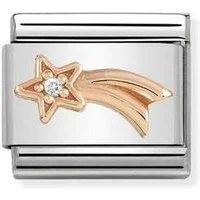 Rose Gold Shooting Star Charm