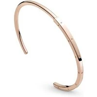 Rose Gold Signature I-D Bangle - 17.5cm