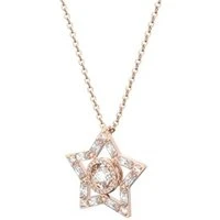 Rose Gold Stella Star Necklace - One Size