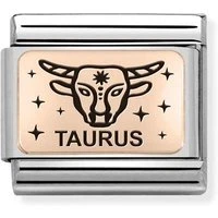 Rose Gold Taurus Charm