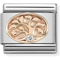 Rose Gold Tree Of Life Charm