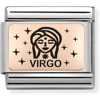 Rose Gold Virgo Charm