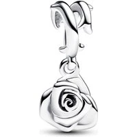 Rose in Bloom Dangle Charm