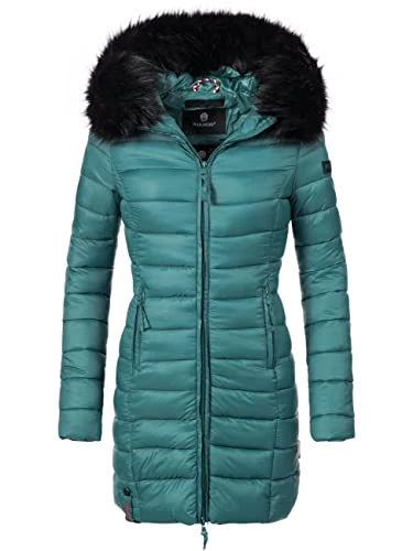 Rose Ladies’ Winter Coat Ocean Green S