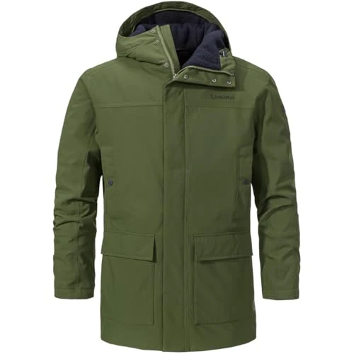 Rotterdam Men's Ins. Parka M, Loden Green