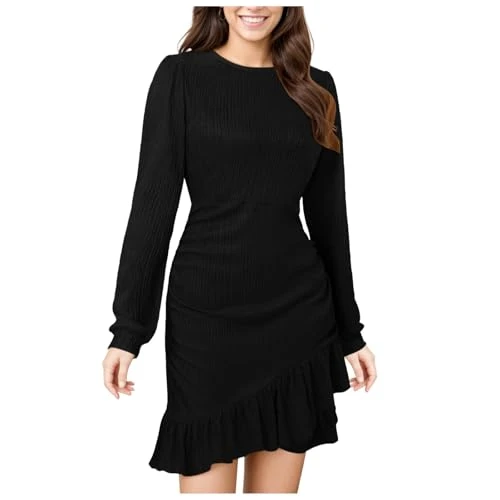 Ruffled Dress for Women hot Dress for Women Tank Tops Tank Dress for Women Slip Dress for Women Velour Loose Keyhole Ruched Sheath midi Dresses for Women Formal White Dress Women Short