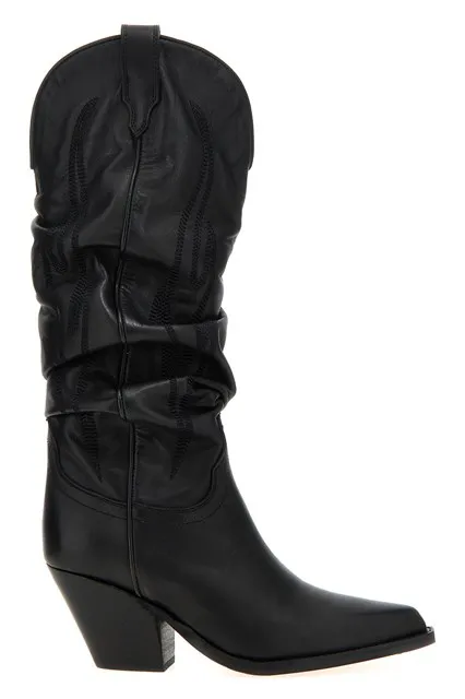 Ruidoso Slouchy boots - Black