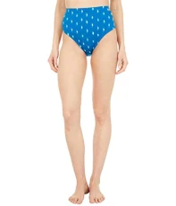 Rumy Bikini Bottoms Macaw Blue Coconut Row Dot Allover 6