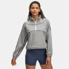 Run 96 Womens Jacket White Quartz / Downpour Gray / Anthracite Run 96 Womens Jacket White Quartz / Downpour Gray / Anthracite