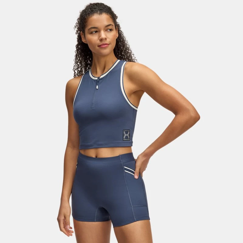 Run 96 Womens Tank Downpour Gray / White Quartz / Anthracite