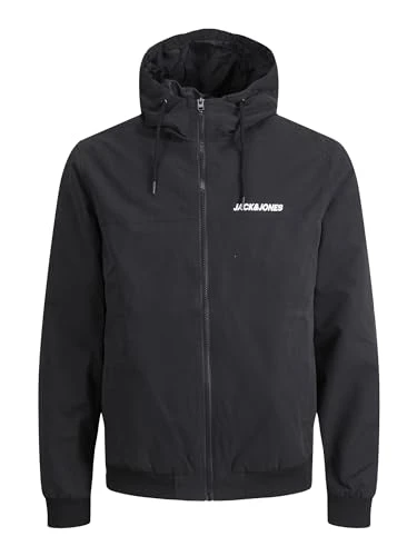 Rush Blocking Hood Bomber Jacket Men - M