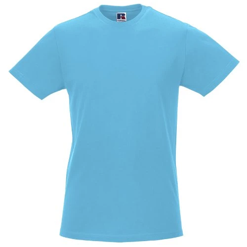 Russell Mens Slim Short Sleeve T-Shirt (S) (Turquoise)