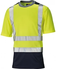 SA22081 Hi Vis Two Tone Tee Shirt Yellow size M SA22081 Hi Vis Two Tone Tee Shirt Yellow size M