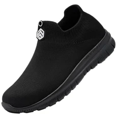 Safety Trainers Steel Toe Cap Trainers Men Women Safety Shoes Comfortable Fashion Industrial Shoes Lightweight Breathable(Black C,10UK) Safety Trainers Steel Toe Cap Trainers Men Women Safety Shoes Comfortable Fashion Industrial Shoes Lightweight Breathable(Black C,10UK)