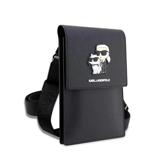Saffiano Karl & Choupette KLWBSAKCPMK Bag Black