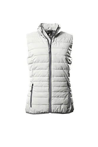 Sagany 39529-000 Women's Quilted Functional Vest in Down Look Off-White Size 36, Off-white