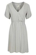 Sahara Womens Tencel Wrap Dress - Lightweight & Breathable Ladies Dress - Best for Spring, Summer, Outdoors, Walking, Holidays & Everyday wear Light Khaki 16 Sahara Womens Tencel Wrap Dress - Lightweight & Breathable Ladies Dress - Best for Spring, Summer, Outdoors, Walking, Holidays & Everyday wear Light Khaki 16
