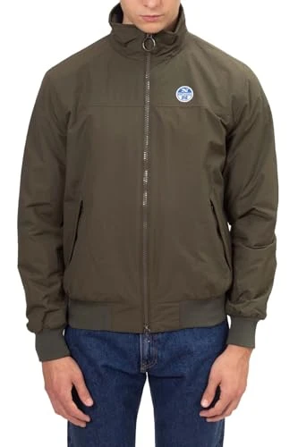 - Sailor Men's Bomber Jacket, Military, 4x_l