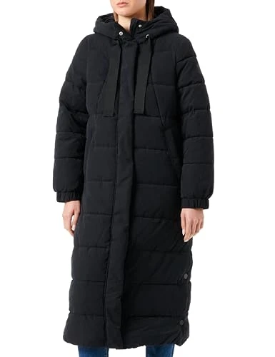 Sales GmbH & Co. KG /  Women's quilted coat with hood, black, L