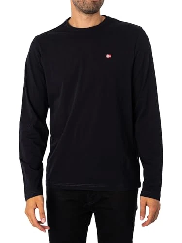 Salis Long Sleeved T-Shirts - Black (XL)