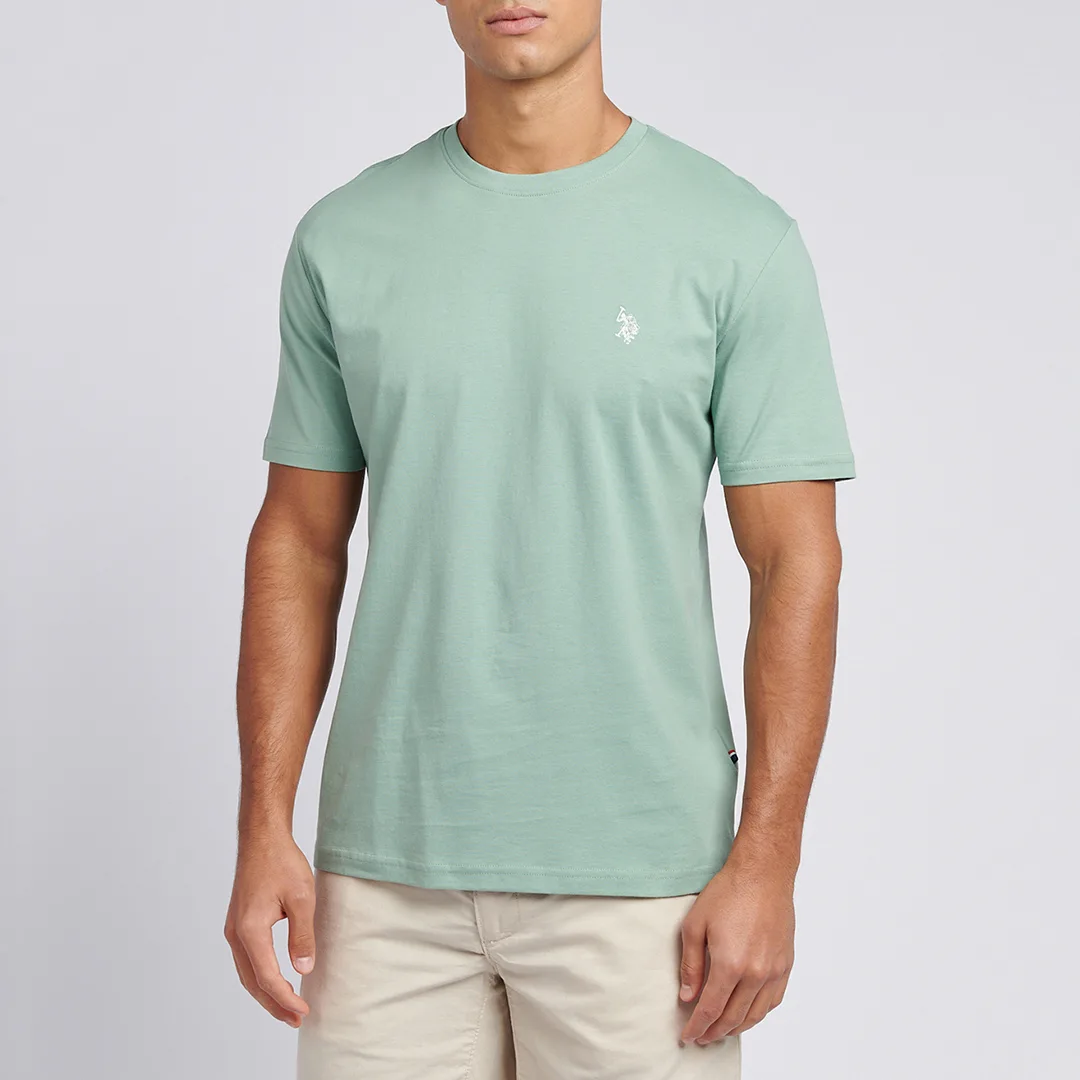 Sand Classic Cotton T-Shirt - Green