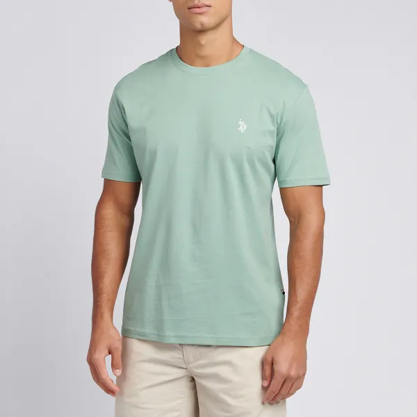 Sand Classic Cotton T-Shirt - Green