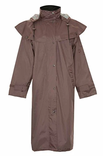 Sandringham Ladies Full Length Coat - Size: 20, Color: Brown