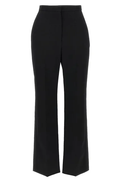 Satin band pants - Black