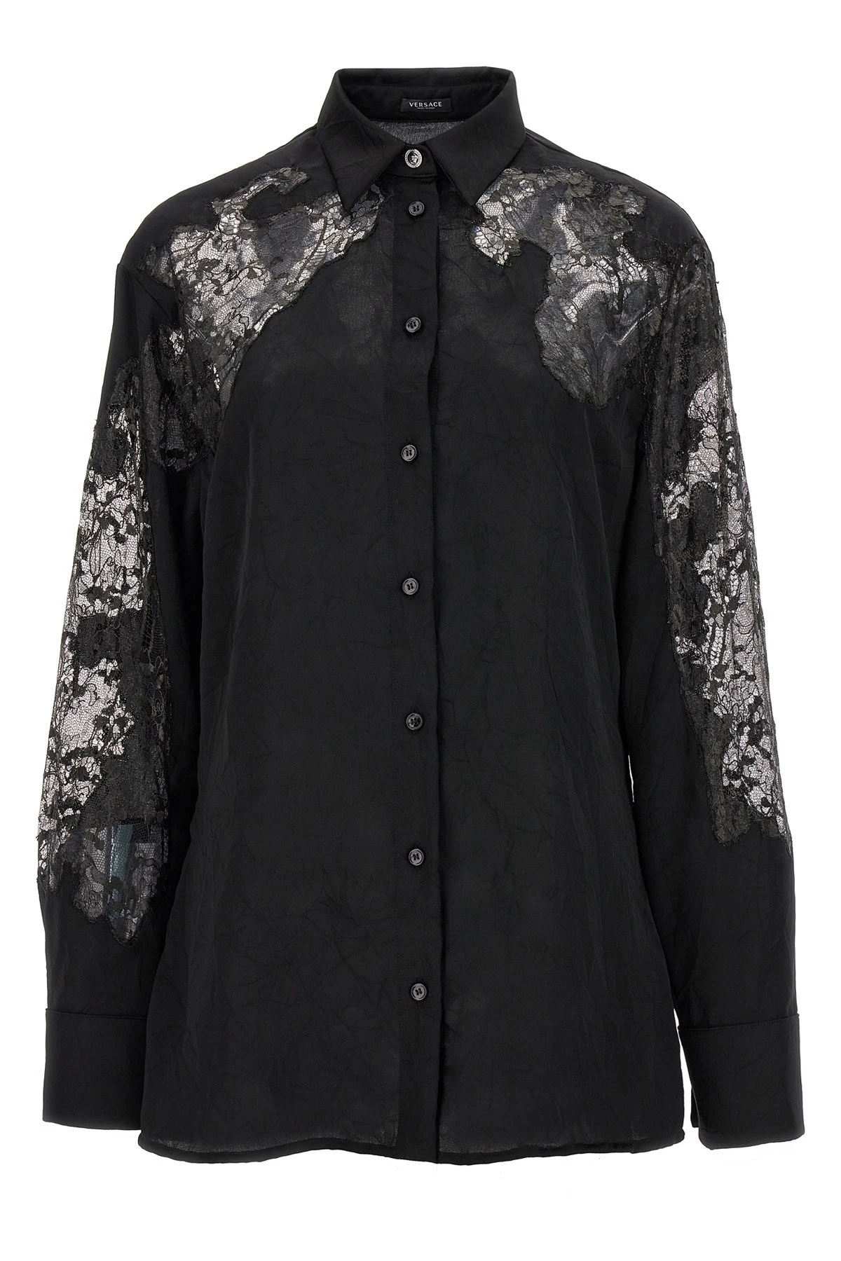 Satin Lace Shirt Size IT