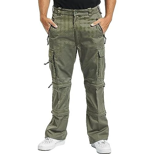 Savannah Trousers, Zip-Off Outdoor Trousers/Shorts - Olive, XXL