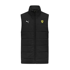 Scuderia Ferrari - Gilet Jacket Mens - Black - Official Fanwear Merchandise (L) Scuderia Ferrari - Gilet Jacket Mens - Black - Official Fanwear Merchandise (L)