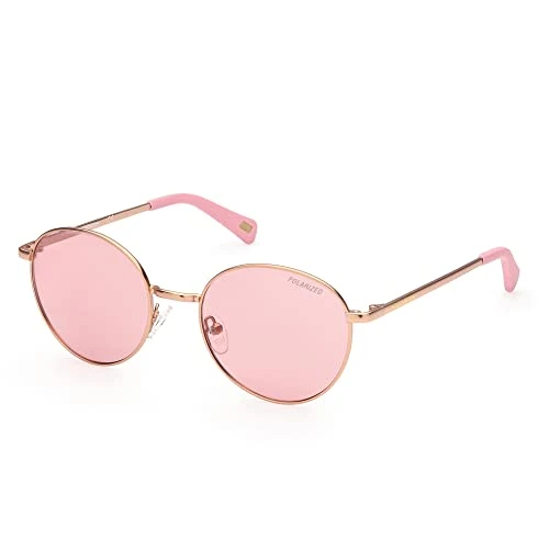 SE6110 Glasses, Matte Rose Gold, 52 Unisex Adult