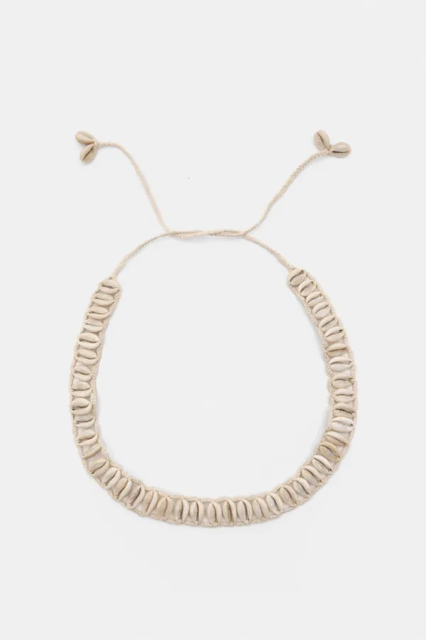 Seashell Belt - Beige