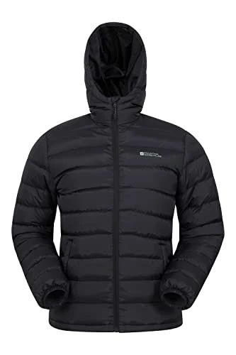 Season Mens Padded Jacket - Water Resistant Jacket, Lightweight, Warm, Lab Tested to -30C, Microfibr