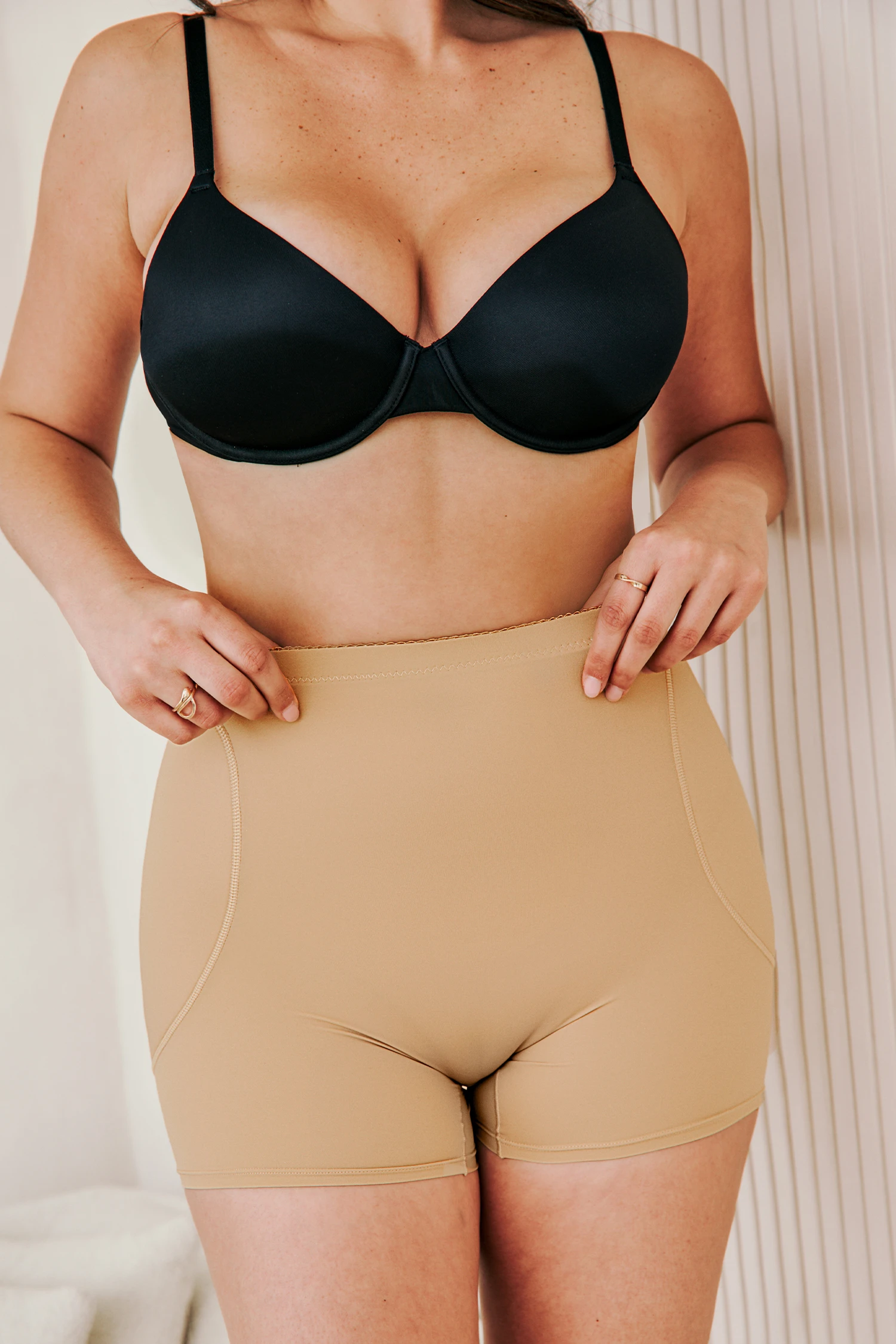 Second Skin Nude Shapewear Bottoms - Beige