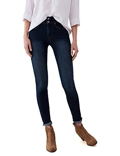 Secret Push in Skinny Jeans in Dark Denim